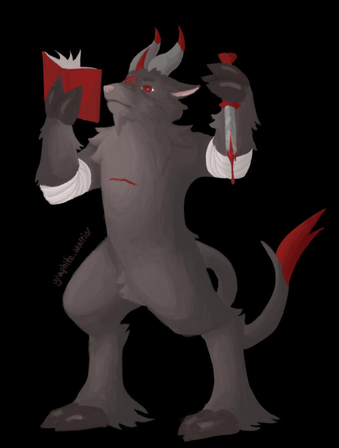 @graphitewarrior (Artfight, 2023)